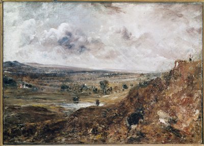 Branch Hill Pond, Hampstead de John Constable