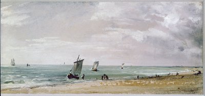 Playa de Brighton de John Constable