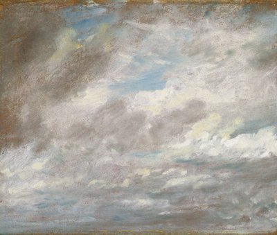 Estudio de nubes, c.1821 de John Constable