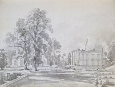Coleorton Hall, Leicestershire, hogar de Sir George Beaumont de John Constable