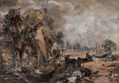 Esclusa de Dedham de John Constable