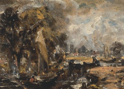 Esclusa de Dedham de John Constable