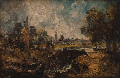 Esclusa de Dedham de John Constable