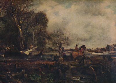 Dedham Lock, o El Caballo Saltador de John Constable