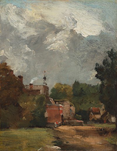 Iglesia de East Bergholt de John Constable
