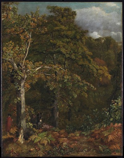 Borde de un Bosque de John Constable