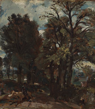 Fen Lane, East Bergholt de John Constable