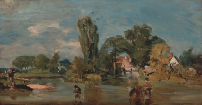 Molino de Flatford de John Constable