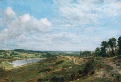 Hampstead heath (óleo sobre lienzo ) de John Constable