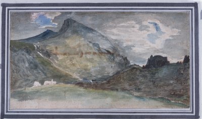 Hellvellyn, 1806 de John Constable