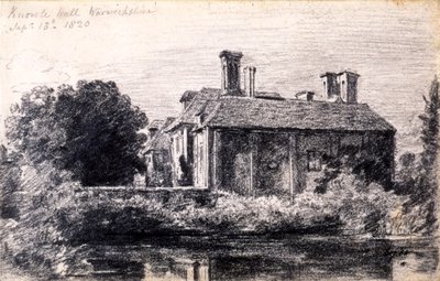 Knowle Hall, 1820 de John Constable