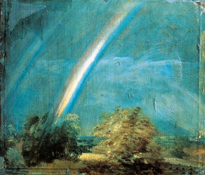 Paisaje con doble arco iris de John Constable
