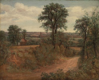 Carril cerca de Dedham de John Constable