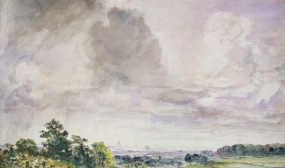 Londres desde Hampstead Heath de John Constable