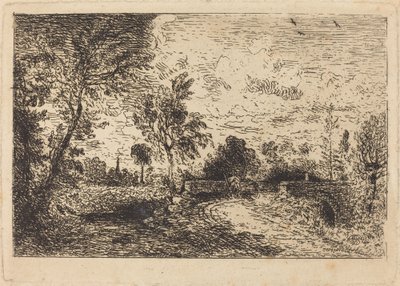 Puente de Milford de John Constable