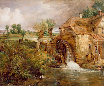 Molino en Gillingham, Dorset de John Constable