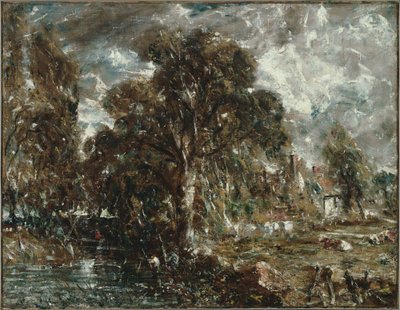En el río Stour de John Constable