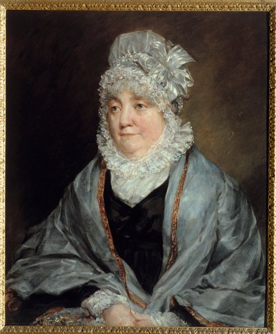 Retrato de la Sra. Tuder. Pintura de John Constable (1776-1837) de John Constable