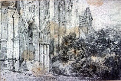 Ruinas de una iglesia de John Constable