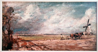 Primavera en East Bergholt, Inglaterra de John Constable