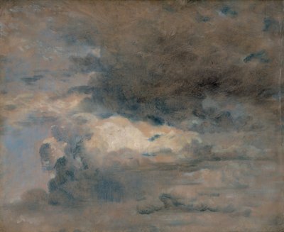 Estudio de Nubes - Tarde, 31 de agosto de 1822 de John Constable