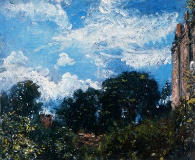 Estudio de cielo y árboles de John Constable