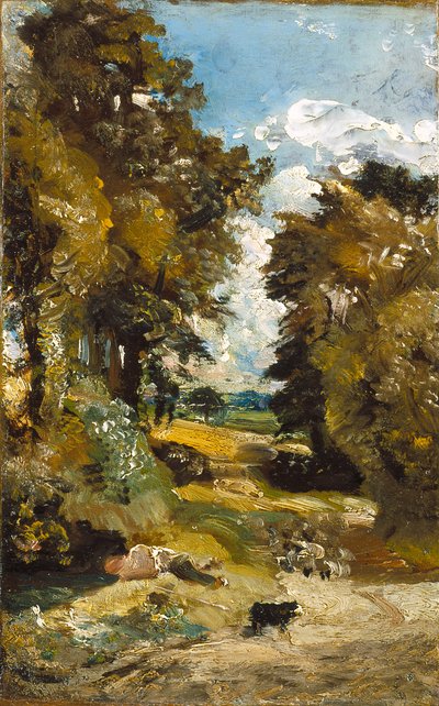 El maizal (óleo sobre lienzo) de John Constable