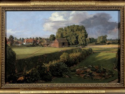 El jardín de Golding Constable de John Constable