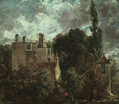El Bosque, o la Casa del Almirante en Hampstead, 1821-1822 de John Constable