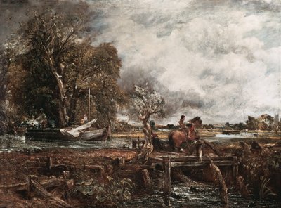 El Caballo Saltador, c.1825 de John Constable