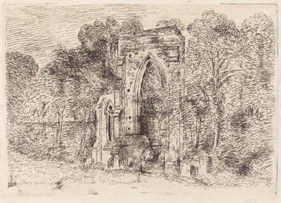 Las ruinas de la abadía de Netley de John Constable