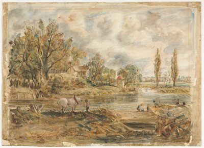 El Caballo Blanco de John Constable