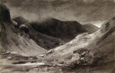 El valle de Newlands: Una tarde muy tormentosa de John Constable