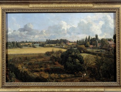 El huerto y el jardín de frutas de John Constable