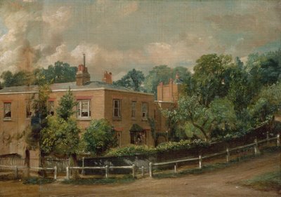 Vista de la terraza inferior, Hampstead de John Constable
