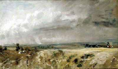Vista en Hampstead Heath de John Constable