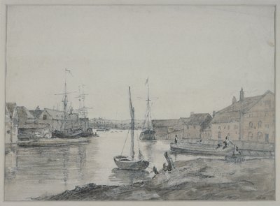 Almacenes y envíos en el Orewell en Ipswich de John Constable