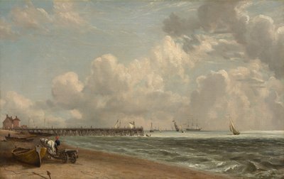 Muelle de Yarmouth, c.1822-23 de John Constable