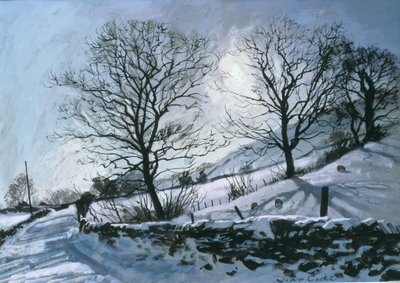 Tarde de invierno en Dentdale de John Cooke