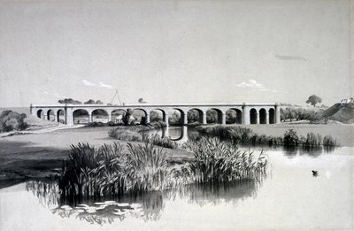 Viaducto de Avon, Wolston, 2 de julio de 1837 de John Cooke Bourne