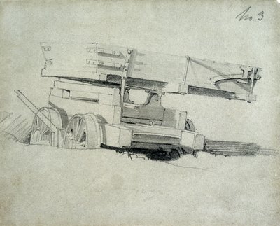 Contratistas volcando vagón, No.3, 1830s de John Cooke Bourne