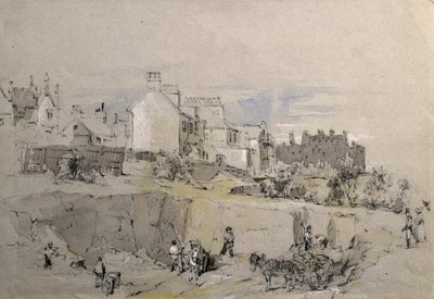 Park Street, Camden Town, c.1836-39 (dibujo a lápiz) de John Cooke Bourne