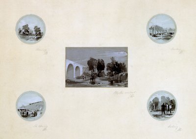 La limpieza, construcción, nivelación y apertura del LBR, c.1838 de John Cooke Bourne