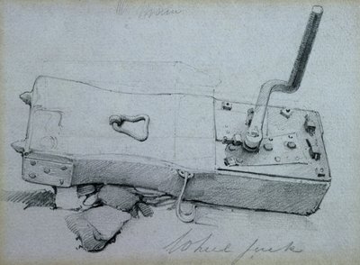 Gato de rueda, 1830s de John Cooke Bourne