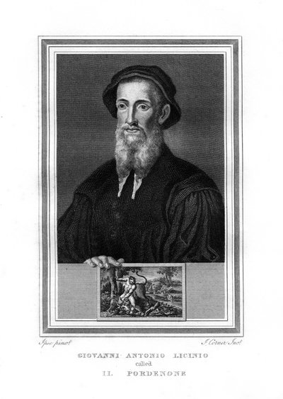 Il Pordenone, pintor italiano de la Escuela Veneciana de John Corner