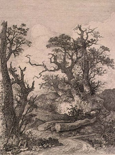 En Marlingford, pub. por J. & W. Freeman de John Crome