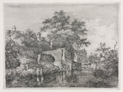 Front of the New Mills de John Crome