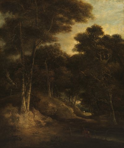 Paisaje - Borde de un bosque, c.1800-20 de John Crome