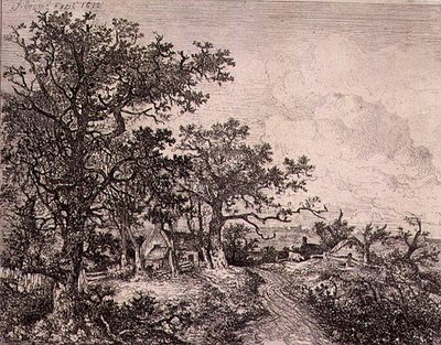 Cerca de Horsham, pub. por J. & W. Freeman de John Crome