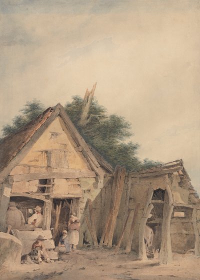 La herrería, Hingham de John Crome